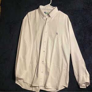 Tailorbyrd Men's White Button Down Performance Dress Shirt
